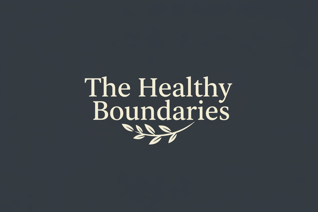 The Healthy Boundaries Inverse Logo